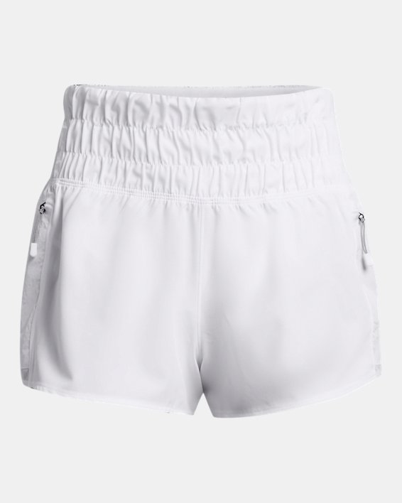 Women's UA Launch Shorts in White image number 0